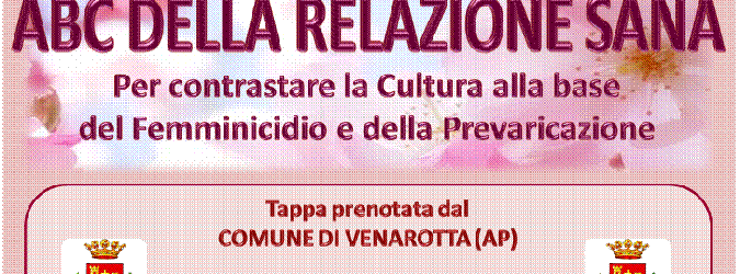 convegno a venarotta contro femminicidio