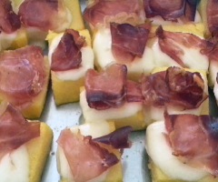 i crostini di polenta e speck