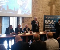 presentazione partita nazionale rugby