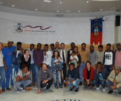 Ricevuti in Municipio rifugiati e richiedenti asilo