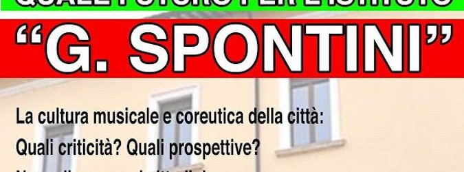 Il Pd sull'istituto Spontini