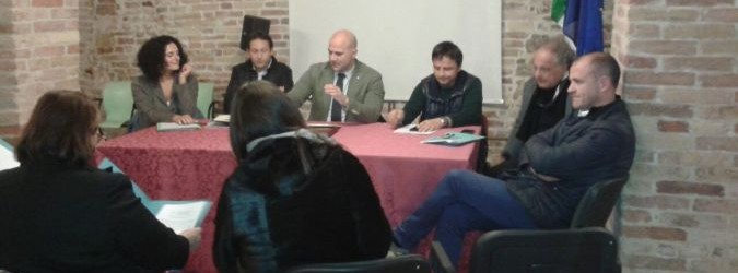 La giunta dell'Unione: Silvia Fioravanti, Alessandro Luciani, Valerio Lucciarini, Francesco Ruggieri, Andrea Cardilli