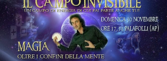 Roberto Palumbo, il campo invisibile