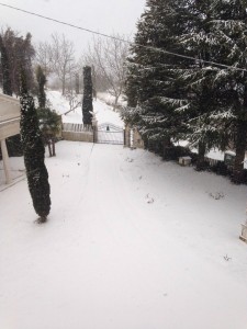 Neve ad Acquasanta 30 dicembre