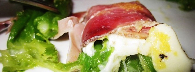 Asparagi scamorza e speck