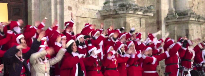 carica dei babbi natale