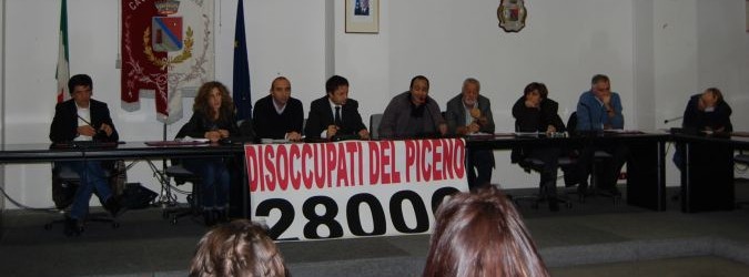 Il lavoro che non c'è: Silvano Evangelisti, Olimpia Angelini, Andrea Quaglietti, Francesco Ruggieri, Nazzarena Agostini, Antonio Canzian, Luciano Agostini