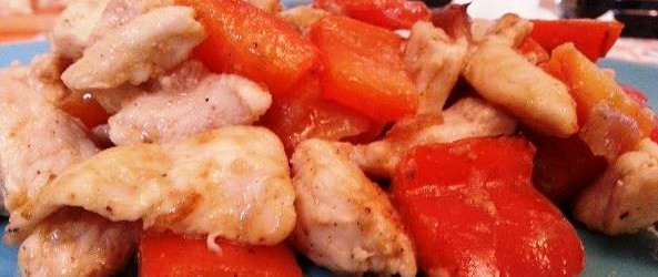 bocconcini pollo e peperoni