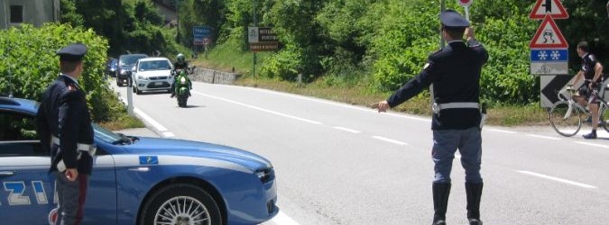 La polizia stradale dà i dati della situazione sulle strade