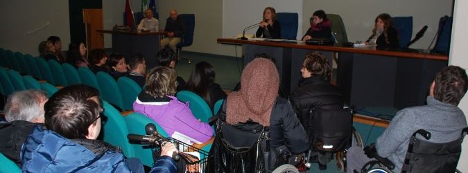 Incontro in auditorium per il progetto Vita Indipendente