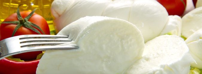 Sabelli con le sue mozzarelle alla fiera Horeca