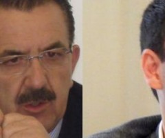 Vittoriano Solazzi di Marche 2020 e Francesco Comi del PD