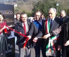 Inaugurazione Truffle&Co. Da sx: Luigi Contisciani, Paolo D'Erasmo, Patrizia Di Luigi, Francesco Leoni, Domenico Pala
