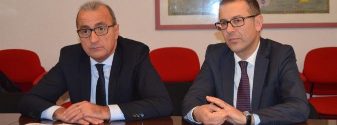 Cesetti e D'Erasmo firmano il progetto preliminare per il ponte sul fiume Rubbianello.