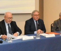 Presentazione dei dati sul turismo nella Regione Marche. Presente Gian Mario Spacca e Pietro Talarico.