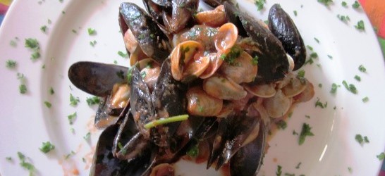cozze vongole pomodoro