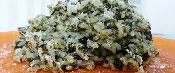 risotto spinaci e grana