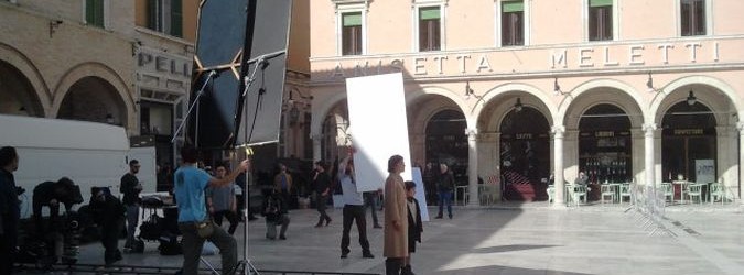 film Helena in Piazza del Popolo
