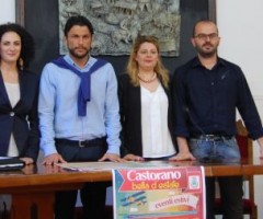 Castorano, da sx: Silvia Fioravanti, Daniele Clausio Ficcadenti, Vittoria Ciampanella, Graziano Fanesi.