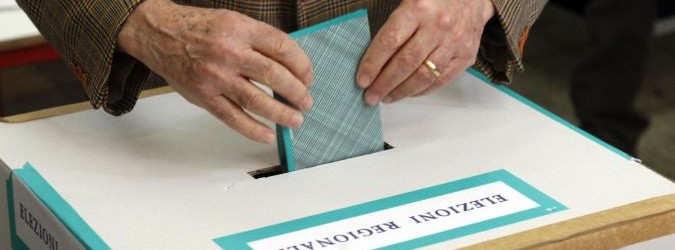 lista dei candidati alle elezioni regionali