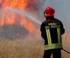 fiamme di un incendio