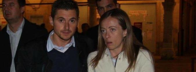 giorgia meloni e marco fioravanti
