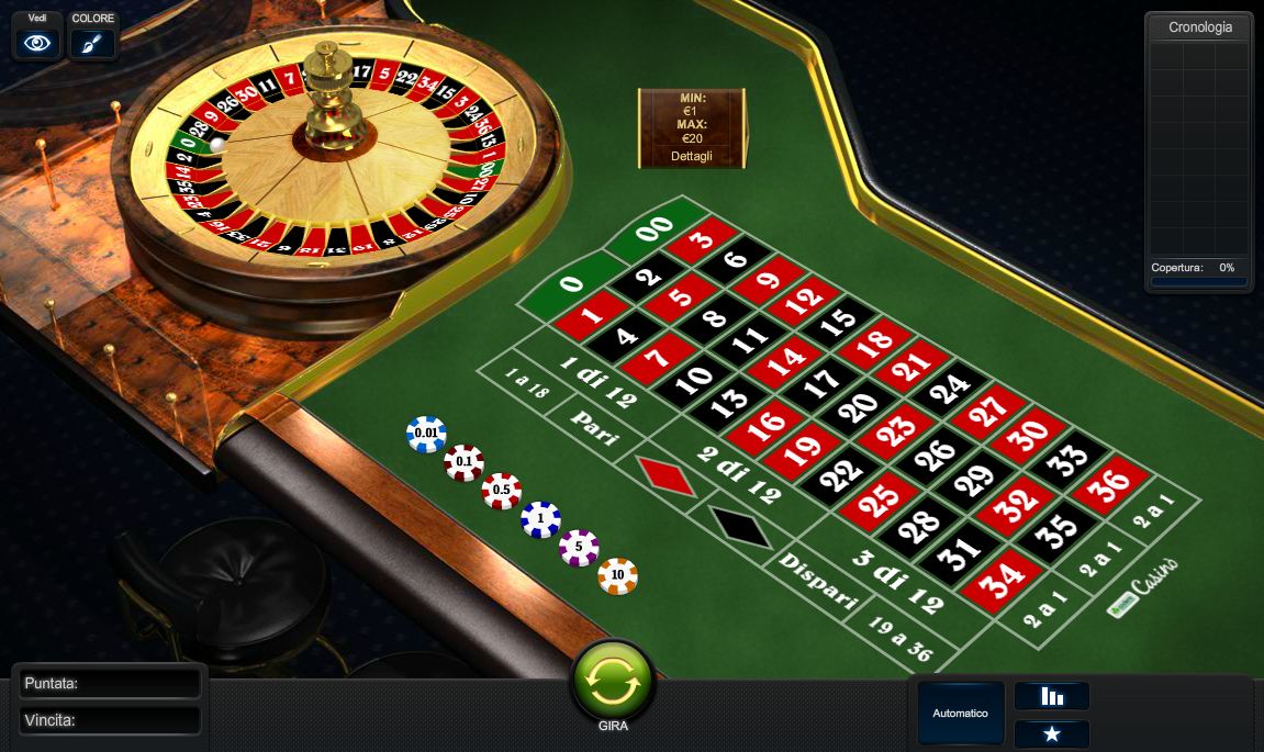 roulette live online casino