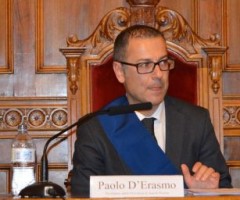 Paolo D'Erasmo durante l'approvazione del rendiconto di gestione