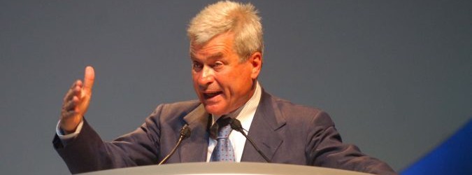Carlo Sangalli, presidente nazionale Confcommercio