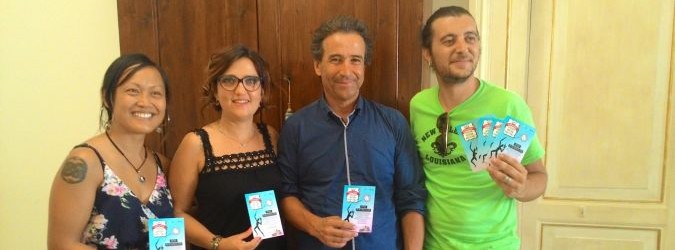 I protagonisti del FOF: Rhod Lopez, Isabella Bosano, Tonino Pierantozzi, Remo Di Filippo