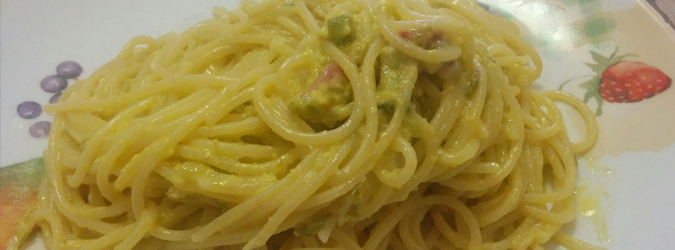 Carbonara con asparagi