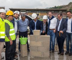 prima pietra stadio del duca tribuna est