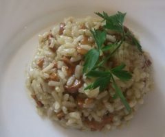 risotto con i finferli