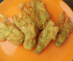 fiori zucca ripieni
