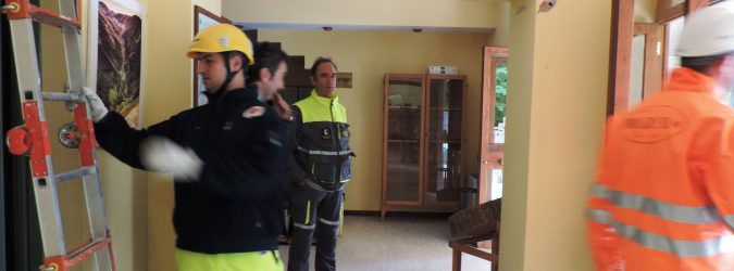 casa del parco, lavori scuole chiuse