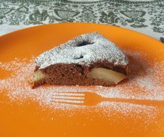 torta cioccolato e pere