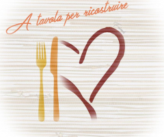 a tavola per ricostruire