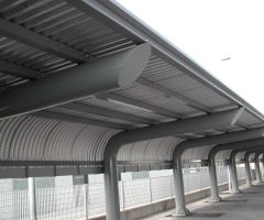 tettoie in ferro