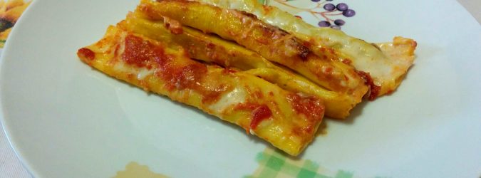 ricetta cannelloni al sugo