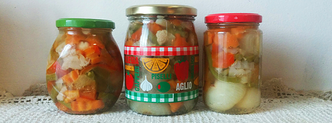 ricetta giardiniera