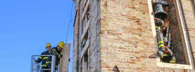 vigili del fuoco chiesa cossignano