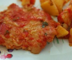 fettine impanate pizzaiola