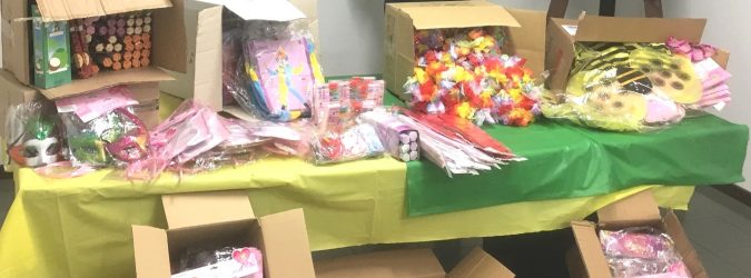 prodotti contraffatti - guardia di finanza - sequestro di prodotti di carnevale