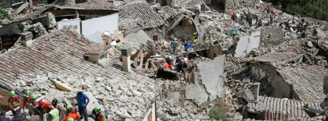 ricostruzione terremoto