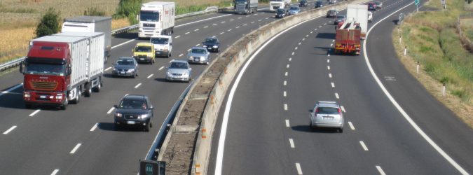 incidente su A14 crolla ponte