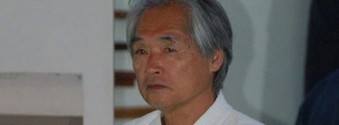 La scherma dei Samurai - Kazuhiko Kumai, in un precedente raduno di Ascoli Piceno
