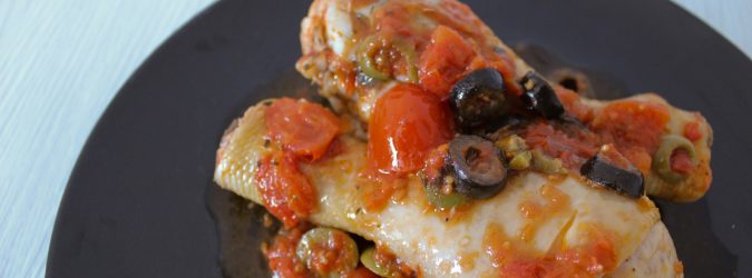 fusi pollo pomodoro