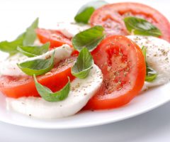 caprese bufala senza lattosio