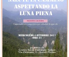 salute in cammino ascoli