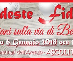 Presepe vivente Adeste Fideles, artigiani del cratere sulla via di Betlemme